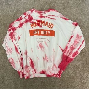 NEVER WORN mermaid off duty jumper with tags!